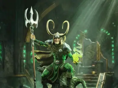 Statue Marvel loki 1/10